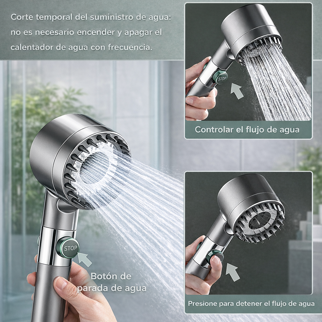 Alcachofa AquaPower™alta presión