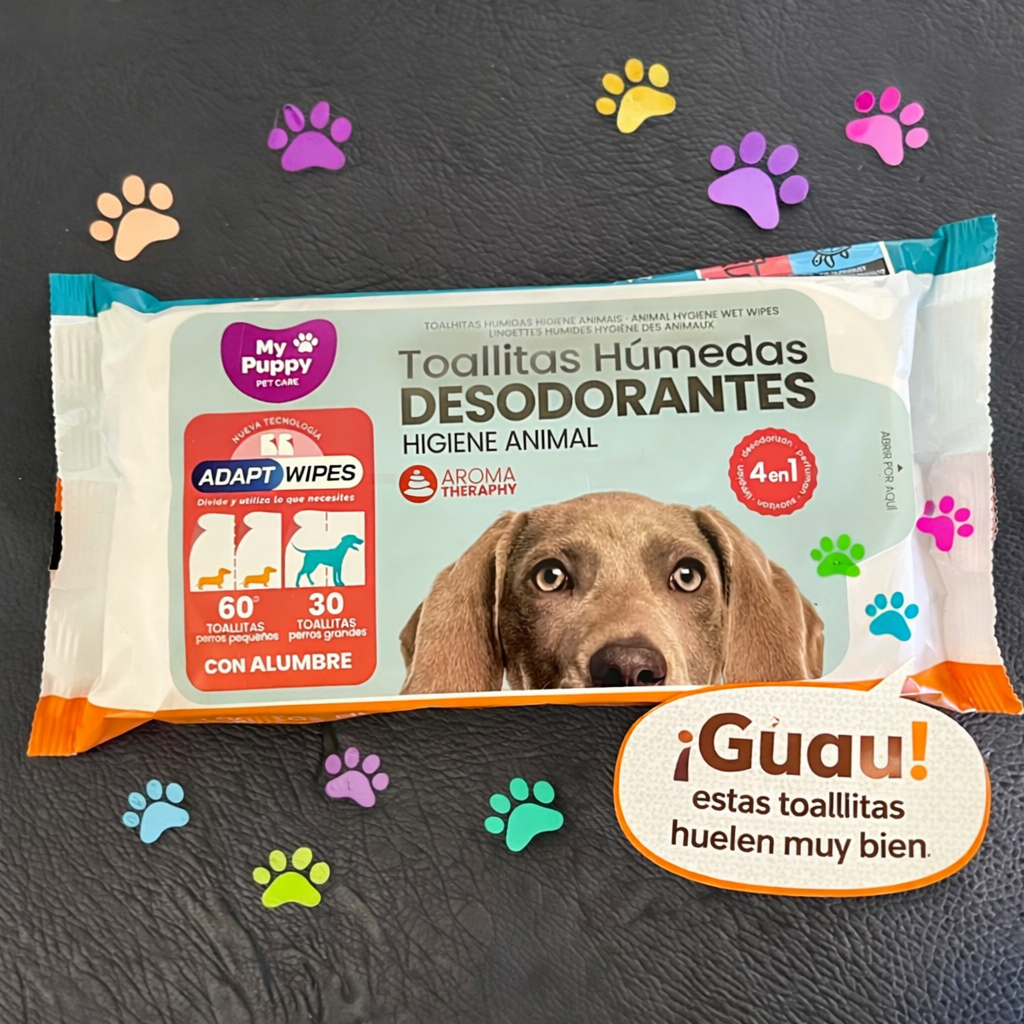 Pack FreshPup™ Toallitas Húmedas