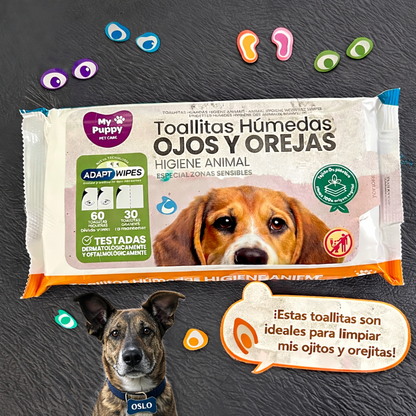 Pack FreshPup™ Toallitas Húmedas