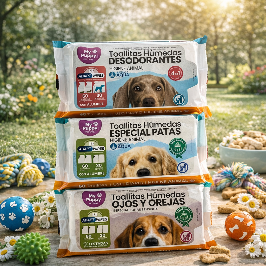 Pack FreshPup™ Toallitas Húmedas